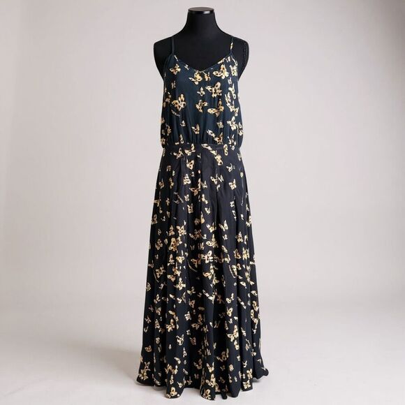 Love Moschino Dresses & Skirts - Love Moschino Blue Floral Maxi Dress Size 8 — 53” Length — Elegant Summer Look